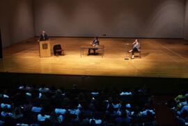 Timothy Leary and G. Gordon Liddy debate at Stewart Hall (1948), St. Cloud State University