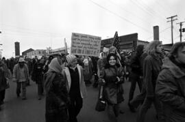 Vietnam War protest in downtown St. Cloud