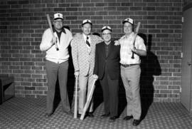 Baseball coaches Jim Stanek, John Kasper, Al Brainerd, and Denny Lorsung, St. Cloud State University