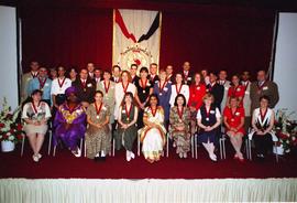 Robert Bess and the 1995 Excellence in Leadership award winners, St. Cloud State University