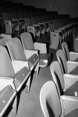 Stewart Hall (1948) auditorium seats, St. Cloud State University