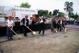 Miller Center (2000) groundbreaking, St. Cloud State University