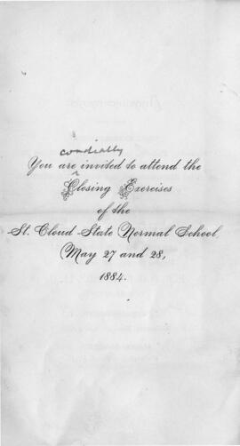 Commencement program, St. Cloud State University