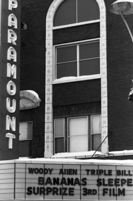 Paramount Theatre marquee