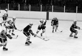 St. Cloud State University plays against St. John's University in men's hockey