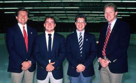 St. Cloud State men's hockey coaching staff