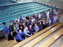 Swimming team, St. Cloud State University