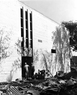 Headley Hall (1963) construction, St. Cloud State University