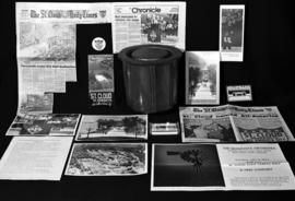 Campus mall time capsule contents, St. Cloud State University