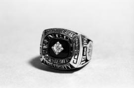 St. Cloud State University football championship ring for the 1989 season