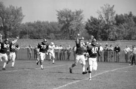 Football game, St. Cloud State University vs. St. John's University