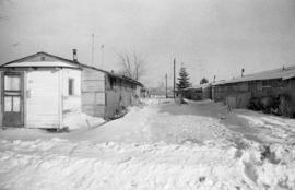 Veteran's housing (1946) at Selke Field (1937), St. Cloud State University