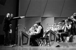 Kenton Frohrip conducting the Jazz Band, St. Cloud State University