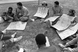 B-SURE members protest, St. Cloud State University