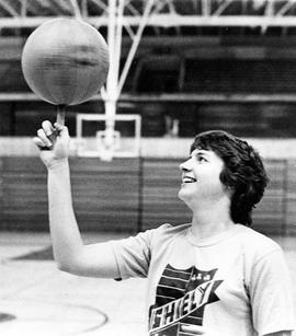 Basketball player Diane Sherer, St. Cloud State University