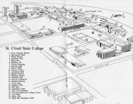 Map, St. Cloud State University