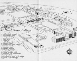 Map, St. Cloud State University