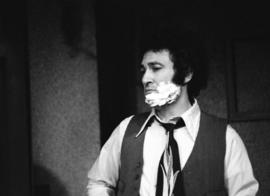 Frank Caltabiano as Roberto Hernandez in the production "A Little Holy Water," St. Cloud State University