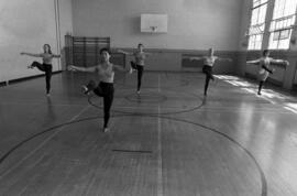 Contemporary dance workshop, Eastman Hall (1930), St. Cloud State University