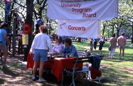 University Program Board (UPB) booth, St. Cloud State University