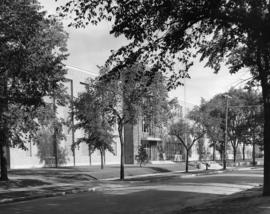 Stewart Hall (1948), exterior, St. Cloud State University