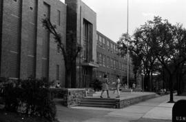 Stewart Hall (1948), exterior, St. Cloud State University