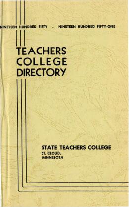St. Cloud State University directory