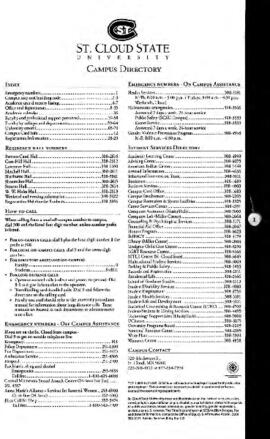 St. Cloud State University directory