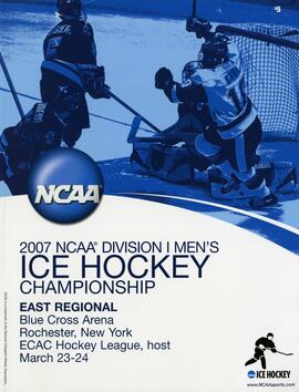 NCAA men's hockey program cover
