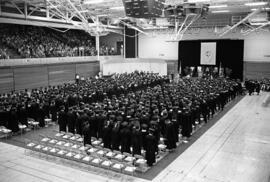 Commencement ceremony at Halenbeck Hall (1965), St. Cloud State University