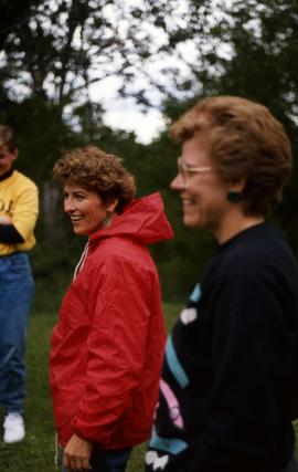 University Program Board (UPB) employees Margaret Vos and Irene Bruemmer