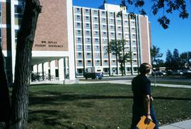 Holes Hall (1965) and Stearns Hall (1966), exterior, St. Cloud State University