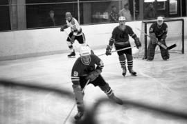 St. Cloud State University plays against University of Wisconsin-Superior in men's hockey