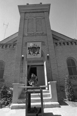 The former Congregational Church housing the Troupe Theatre, 375 5th Avenue South, St. Cloud