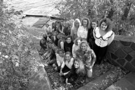 Women's swimming team, St. Cloud State University