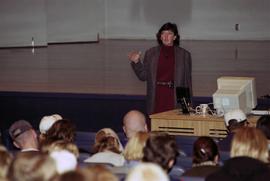 Mary Clifford teaches a class, St. Cloud State University