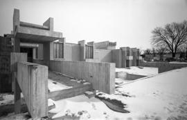 Atwood Memorial Center (1966) construction, west exterior, St. Cloud State University