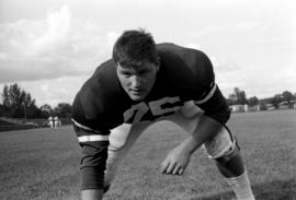 Football player Lenny Johnson, St. Cloud State University