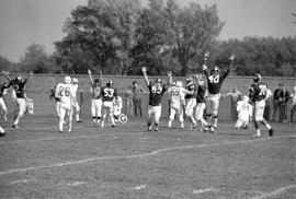 Football game, St. Cloud State University vs. St. John's University