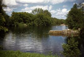 Swimmers at Dodd Quarry 20, St. Cloud State University