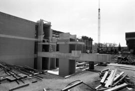 Construction for an addition at Atwood Memorial Center (1966), St. Cloud State University