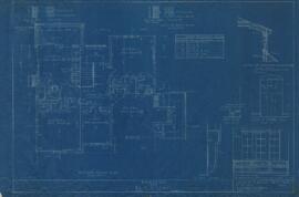 Alumni House (1973) architectural drawings, St. Cloud State University