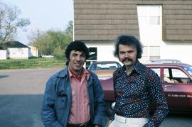 Leonard Nimoy and Brenton Steele, St. Cloud State University