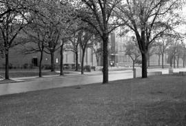 Stewart Hall (1948), exterior, St. Cloud State University