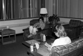 Students study in Holes Hall (1965), St. Cloud State University