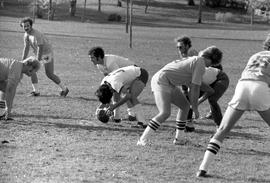 Intramural football game, St. Cloud State University