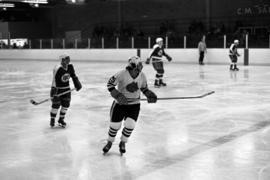 St. Cloud State men's hockey in a game against St. Thomas, St. Cloud State University