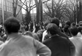 Vietnam War protest on campus, St. Cloud State University