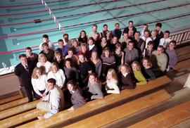 Swimming team, St. Cloud State University