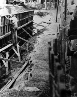 Brown Hall (1960) construction, St. Cloud State University